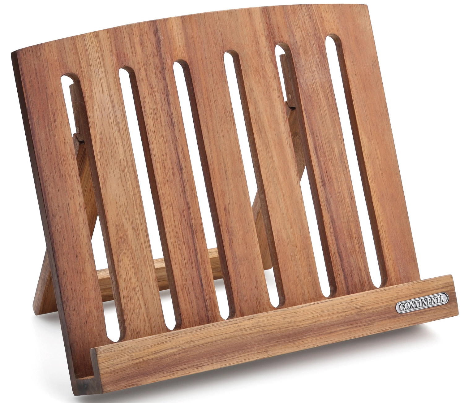 Acacia porte-livre de cuisine 28x24x6 cm