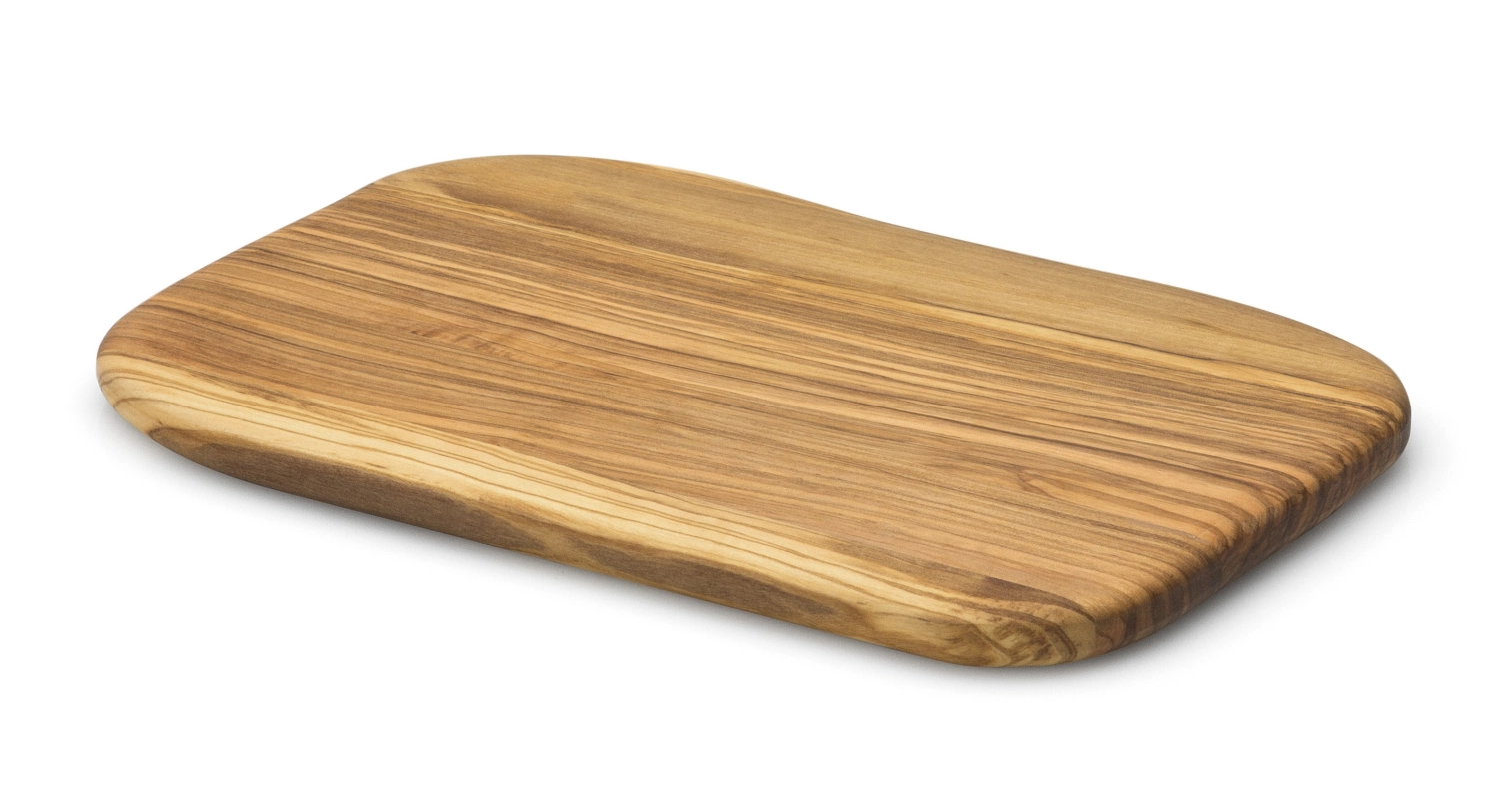Planche à découper en bois d'olivier 25x15x1.2 cm