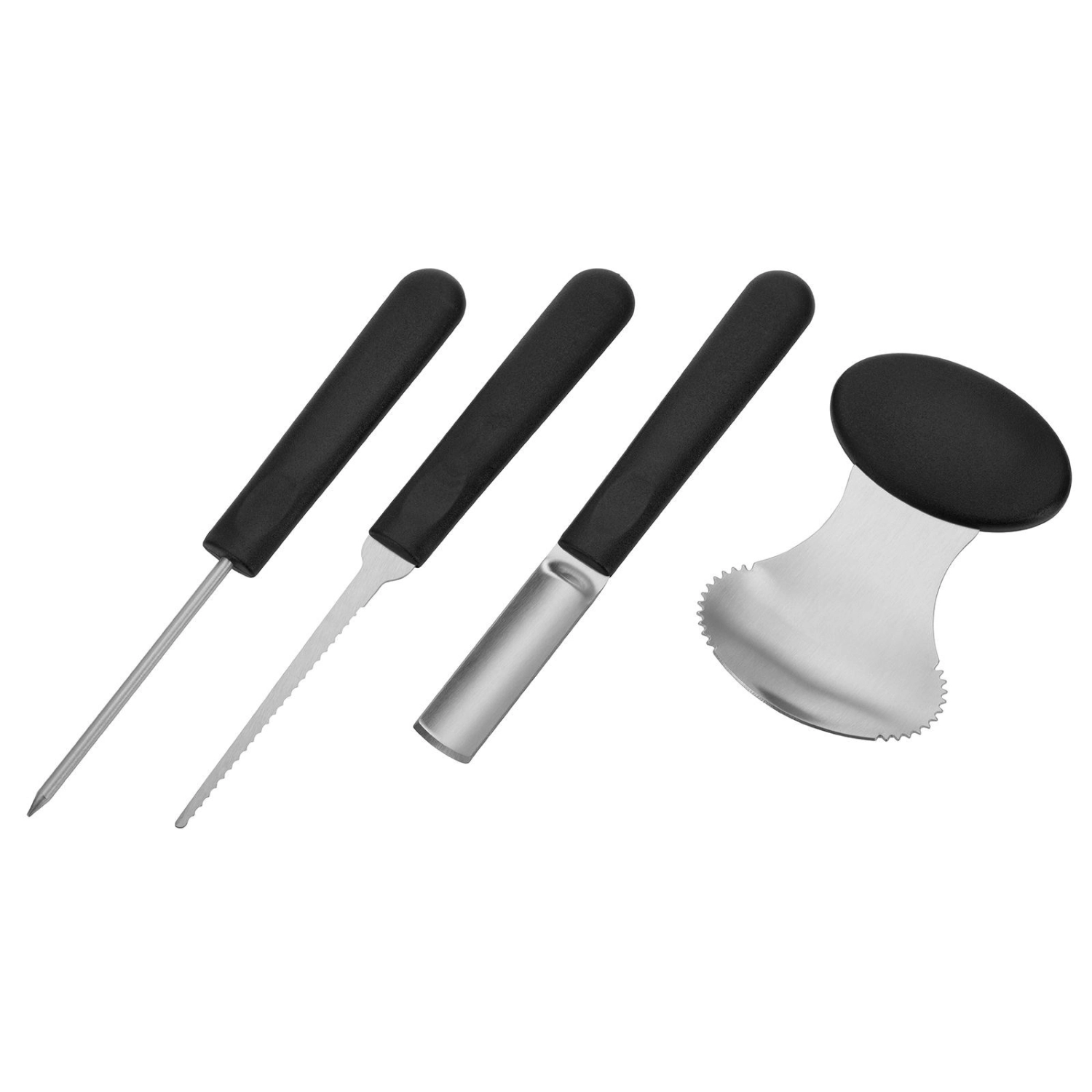 4 pcs. kit de sculpture de citrouille