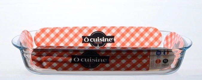 Plaque rectangulaire 35x22cm Arcuisine