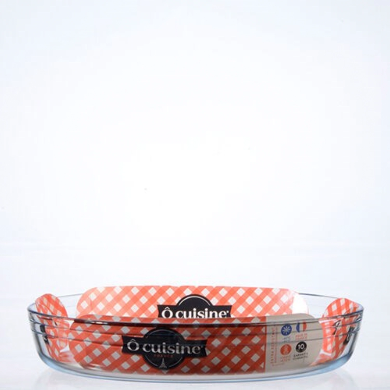 Plaque ovale réfractaire 35x24cm Arcuisine