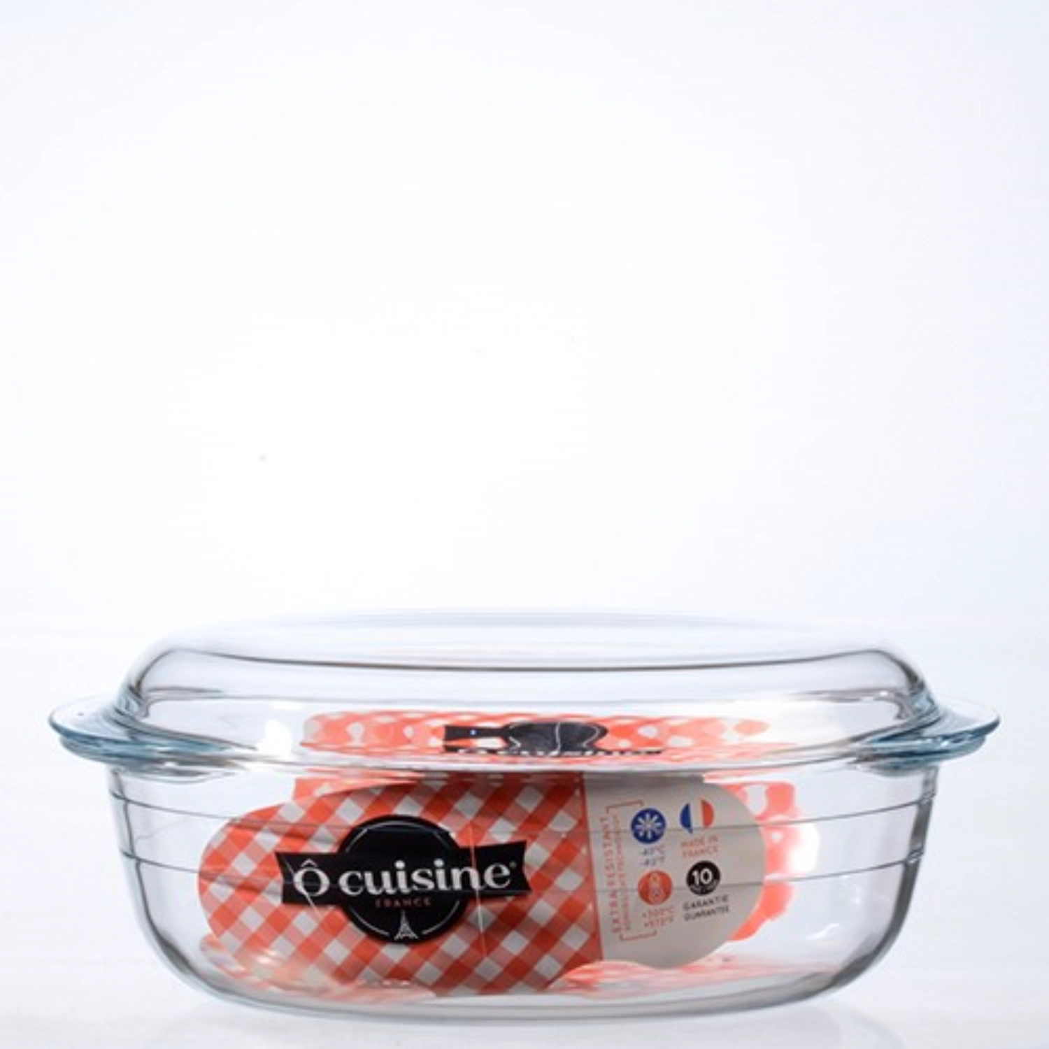 Cocotte ovale 3l Arcuisine a. couvercle-cartonnette