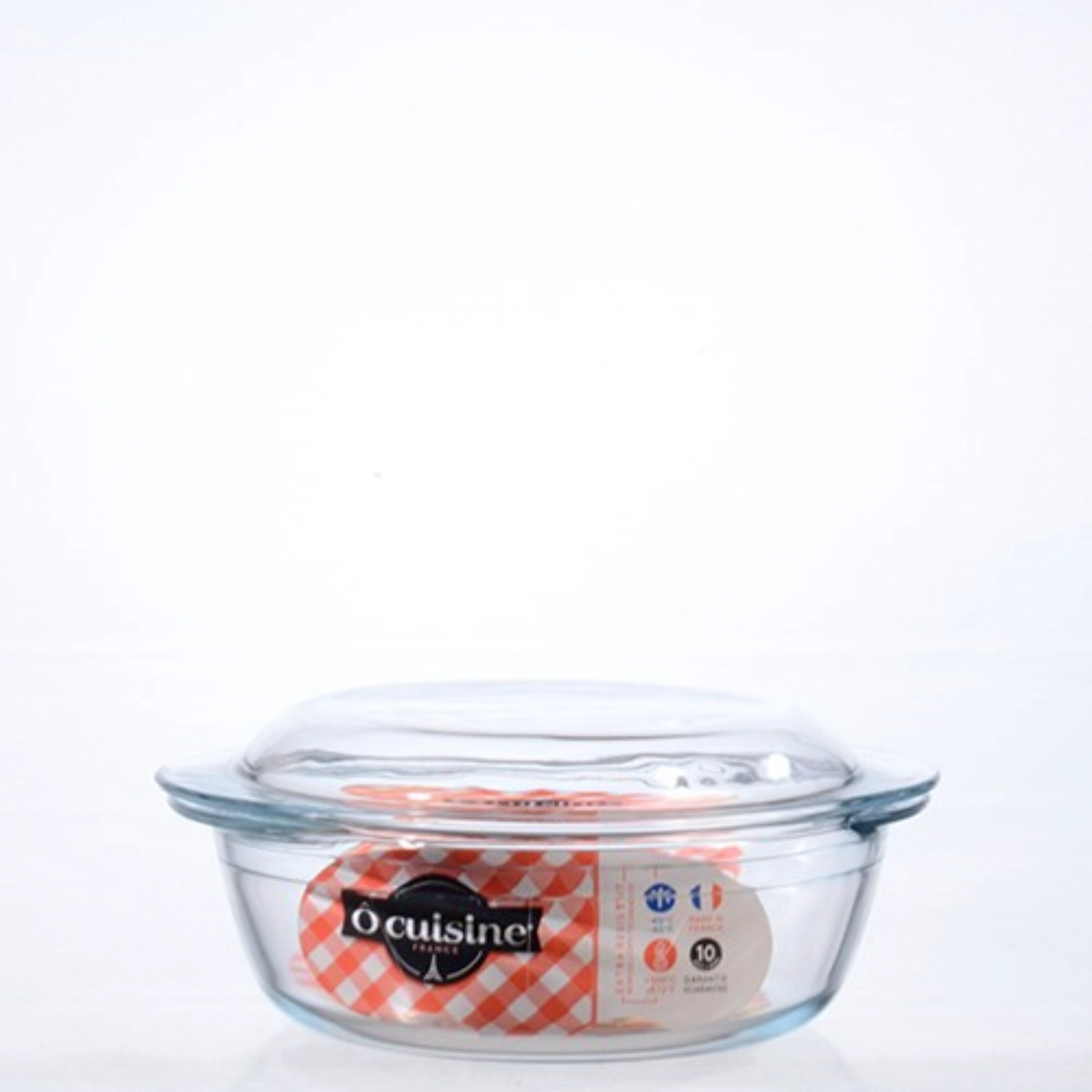 Cocotte ronde 2 3l Arcuisine a. couvercle en carton