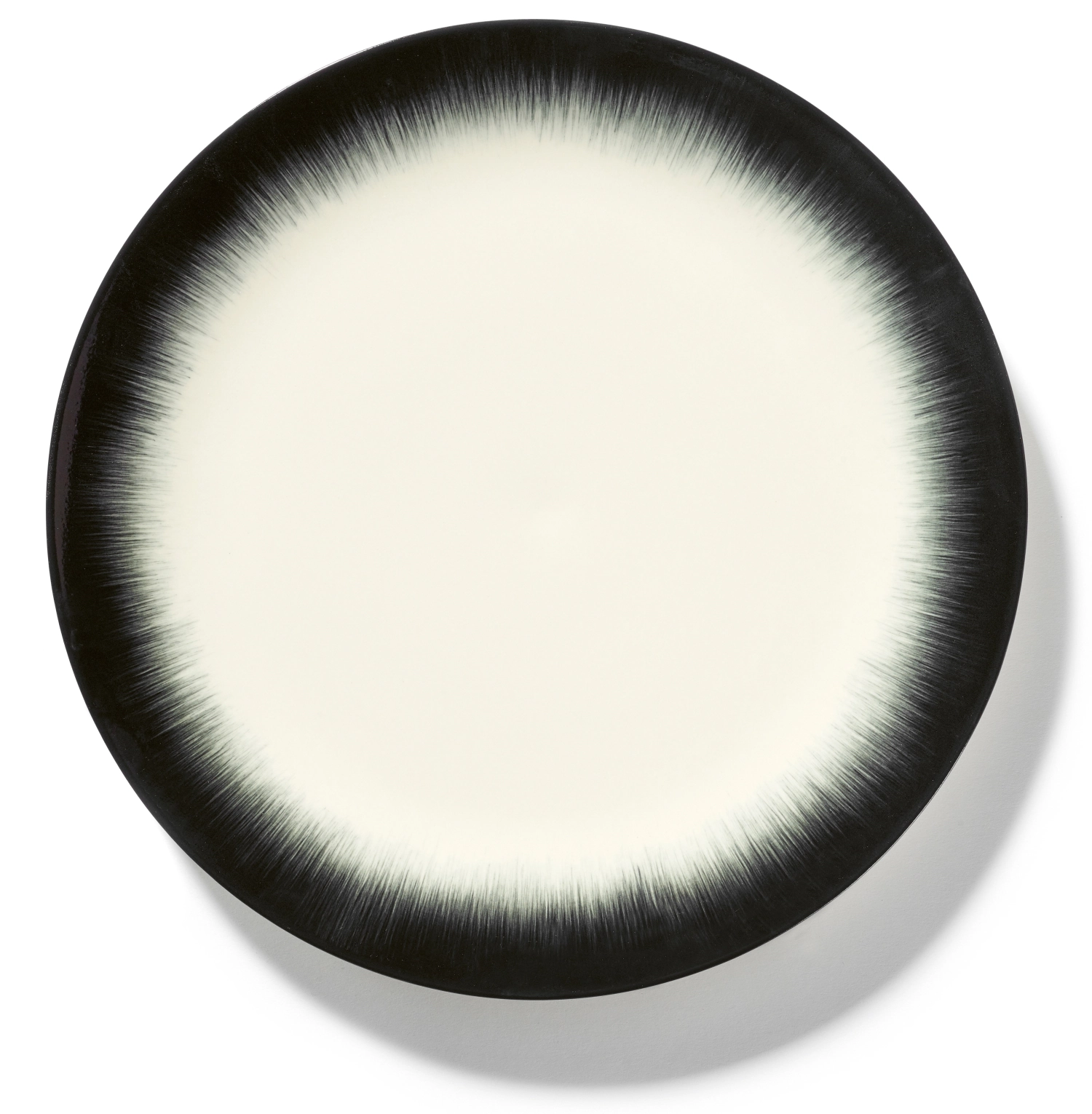 Ann Demeulemeester De Teller D28 cm Dé Off-White Black Var 4