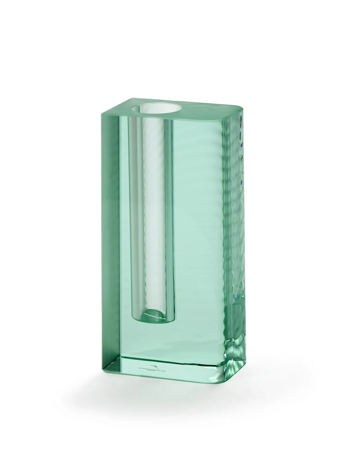 Ann Demeulemeester Vase Edu 2 8.6X5.3X18cm Water