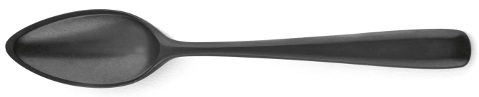 Ann Demeulemeester Cuillère à espresso 10.5X1.8cm Zoë Black