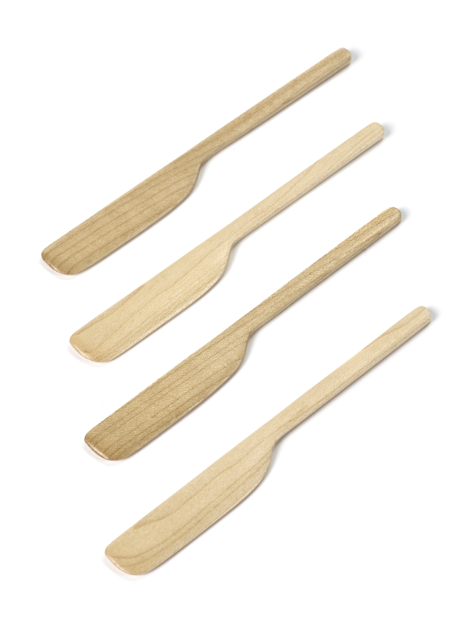 Merci La Nouvelle Table couteau érable 14X1.5cm Set/4