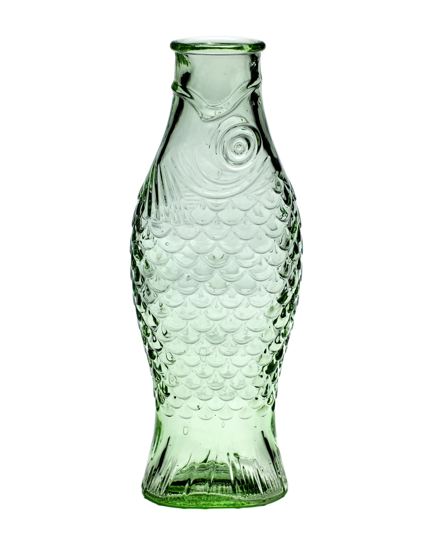 P. Navone Fish&Fish Flasche 1lt 10.6X7.5X29cm Trans Green