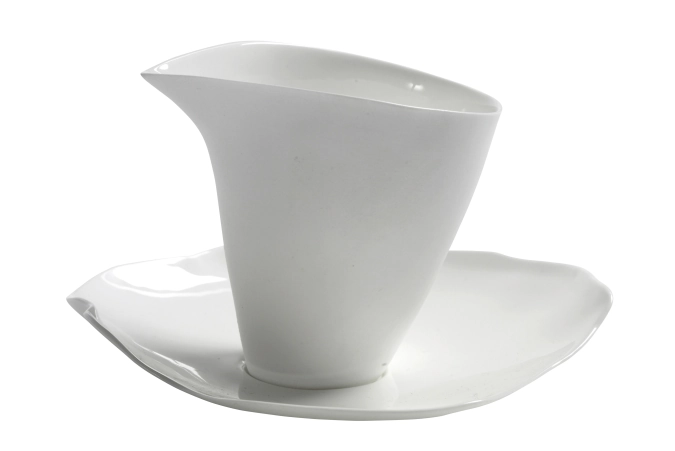 R. Van De Velde Perf. imperf. pot à lait Ginga D14.5X9cm