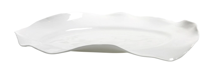 R. Van De Velde Perf. imperf. assiette ovale Daenkei 31X22.5