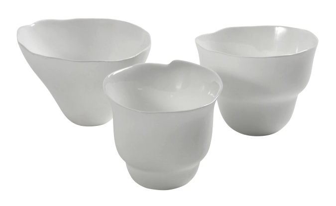 R. Van De Velde Perf. Imperfection Tasses à thé D8/9/10cm As