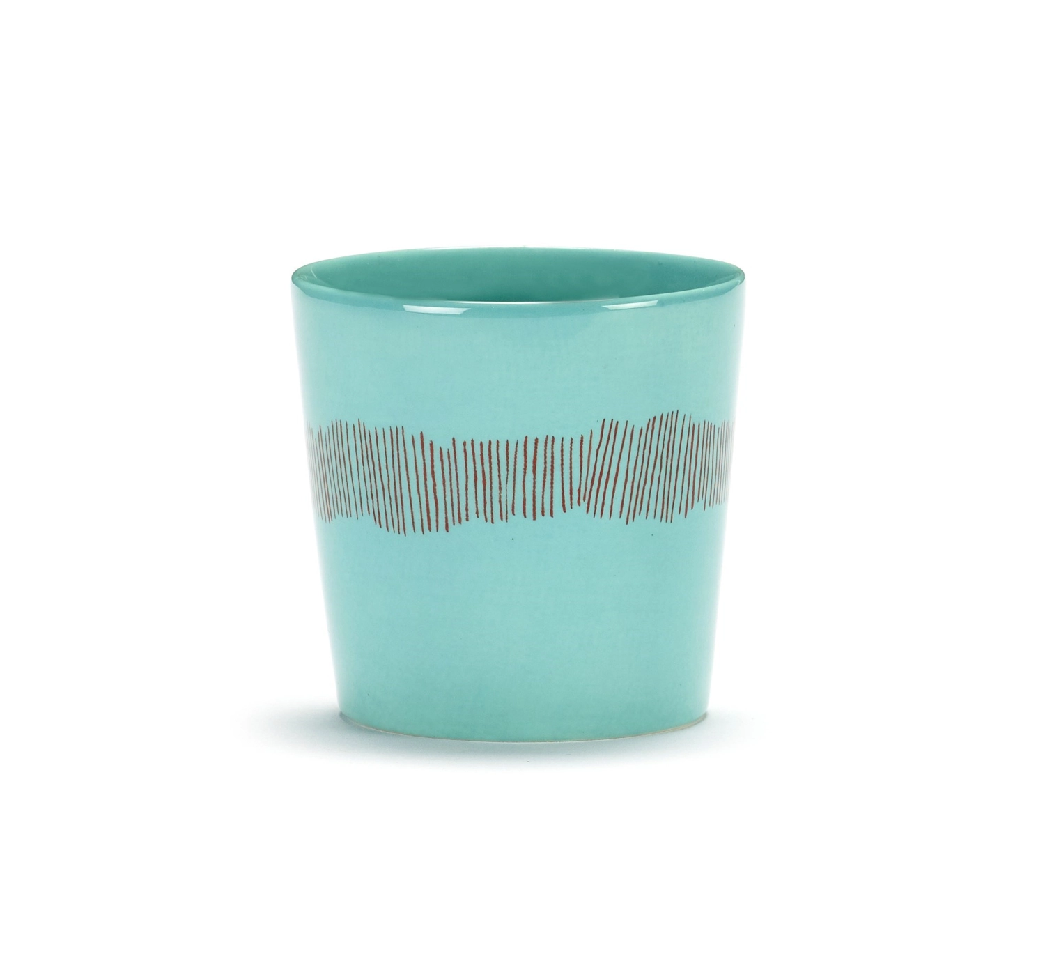 Ottolenghi Feast Kaffeetasse 25 Cl Azure Swirl-Stripes Red