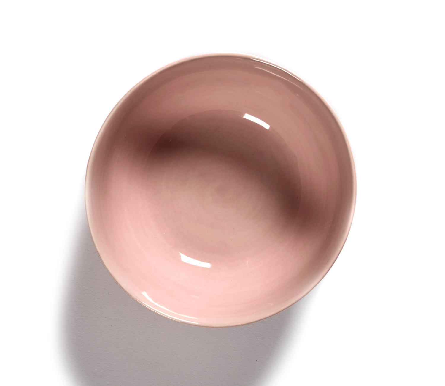 Otto. F. Schüssel 16x16x7.5cm Delicious Pink Swirl-Stripes B