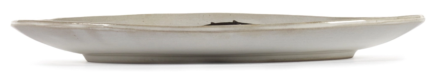 La Mère Assiette M D20 H2 cm Off White/Black