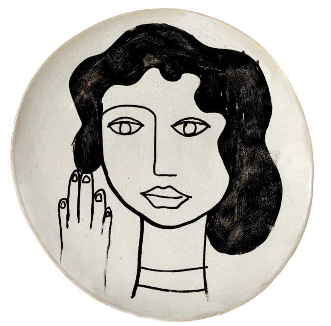 La Mère Teller M D20 H2 cm Off White/Black