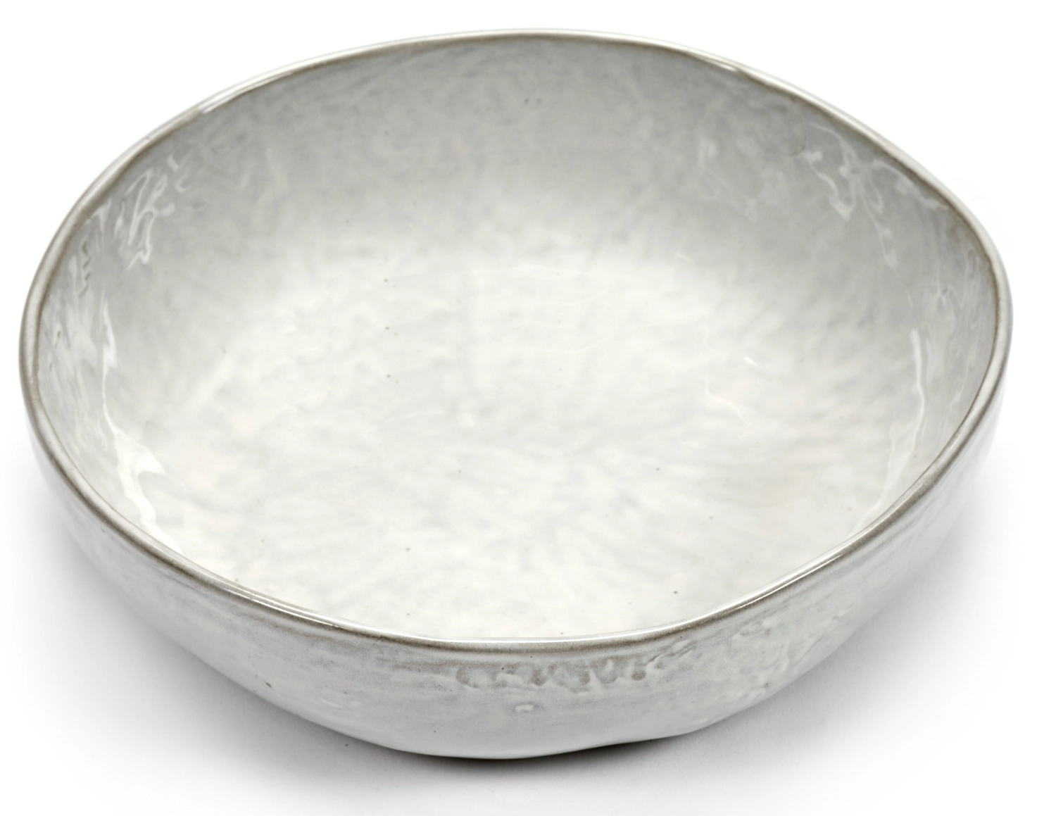 La Mère Plat L D22 H6 cm Off White