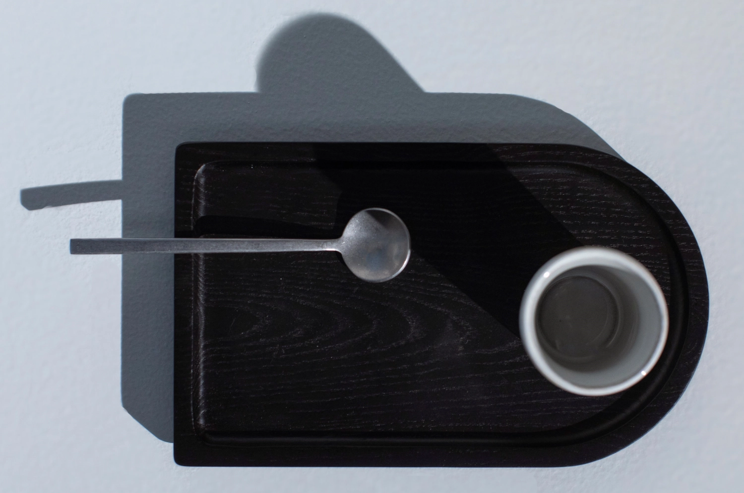 La Mère plateau S 20x12x1.7 cm Black