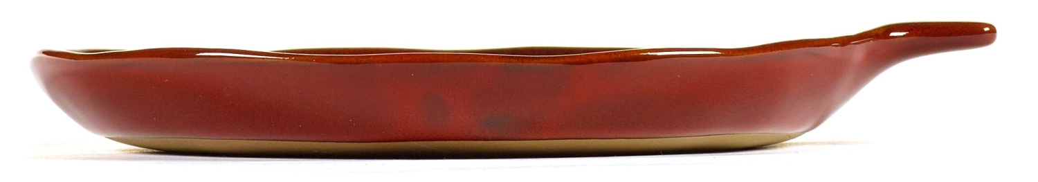 La Mère Teller mit Griff 20x17x2 cm Venetian Red