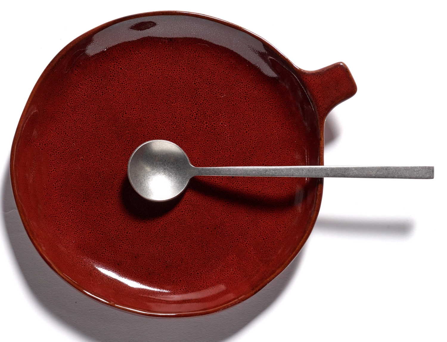 La Mère Teller mit Griff 20x17x2 cm Venetian Red