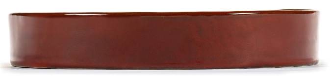 La Mère Assiette creuse L D25 H4.5 cm Venetian Red