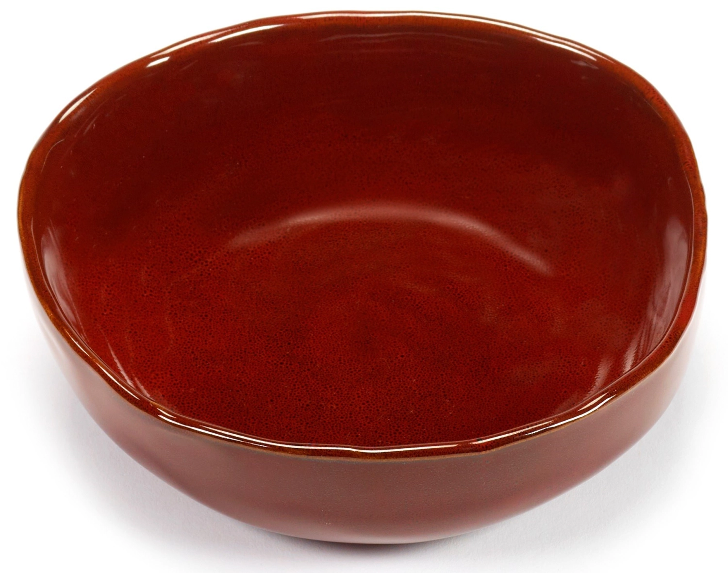 La Mère Plat M D16.5 H4.5 cm Venetian Red
