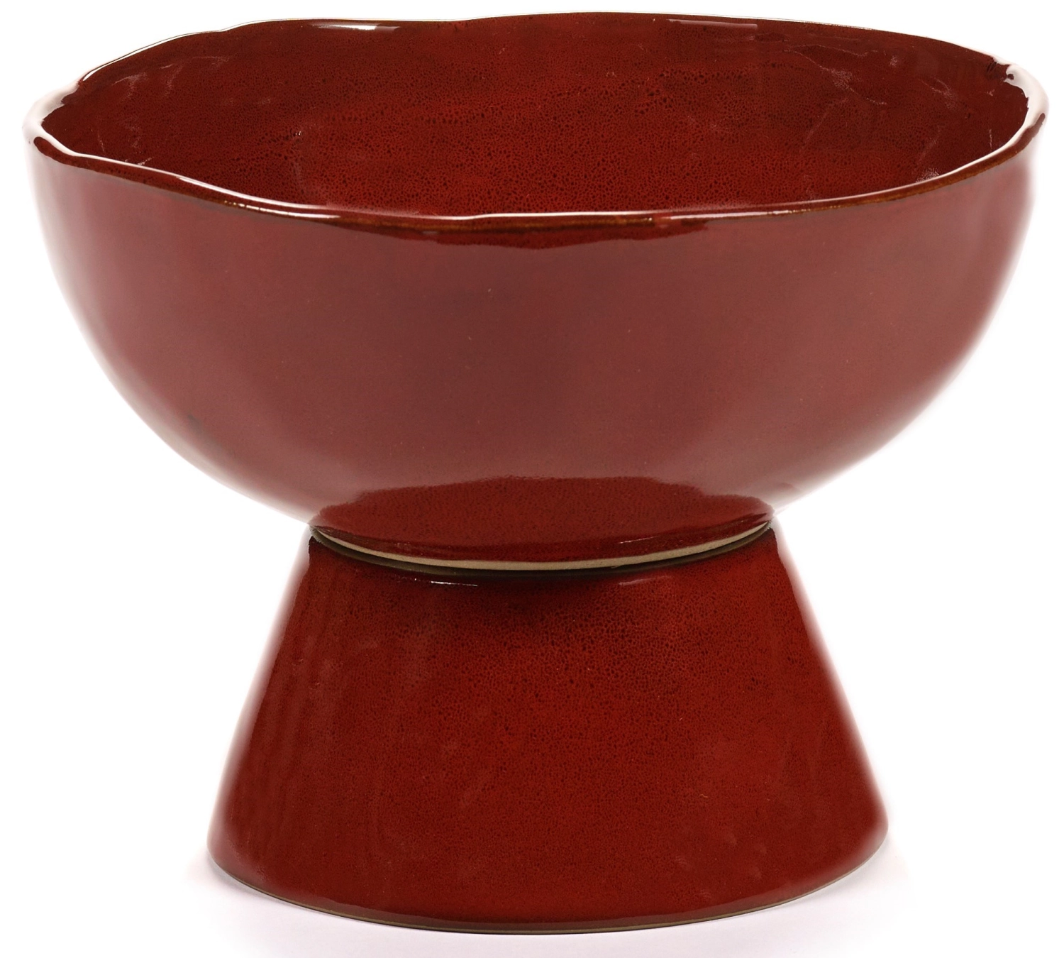 La Mère Plat haut grand pied D20.5 H14.5 cm Venetian R