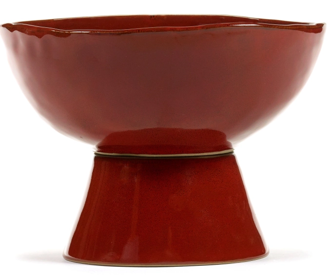 La Mère Plat haut grand pied D20.5 H14.5 cm Venetian R