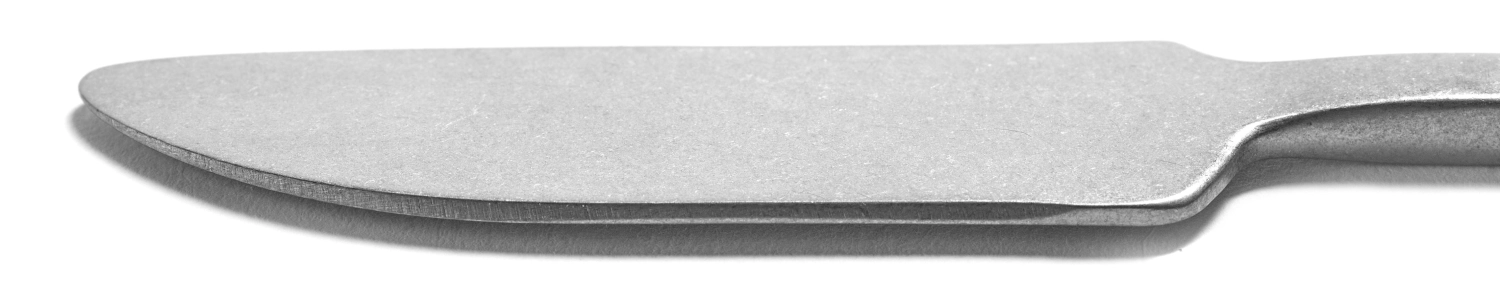 La Mère couteau de table 22x2.3 cm Mirror Stonewashed