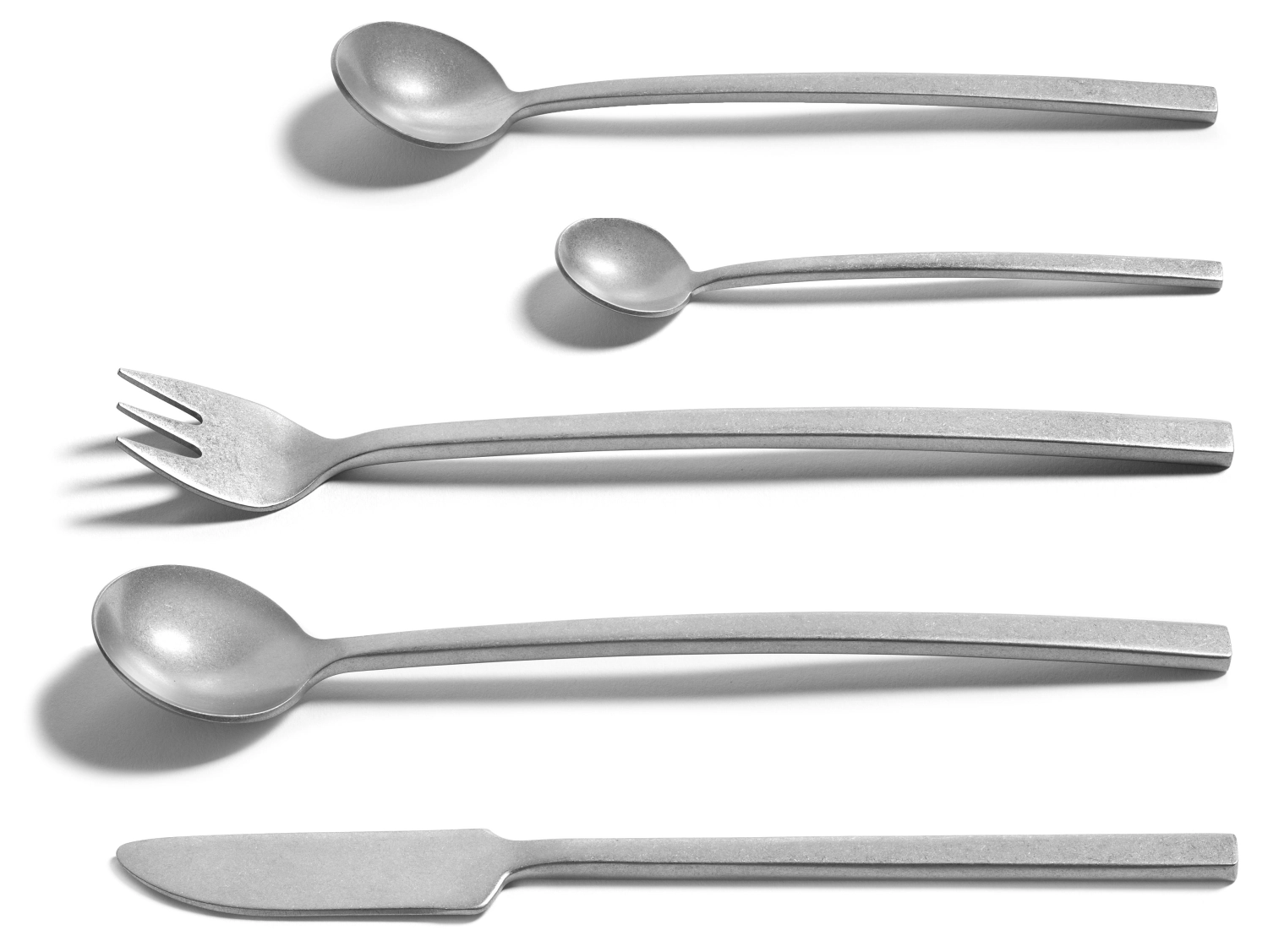 La Mère couteau de table 22x2.3 cm Mirror Stonewashed