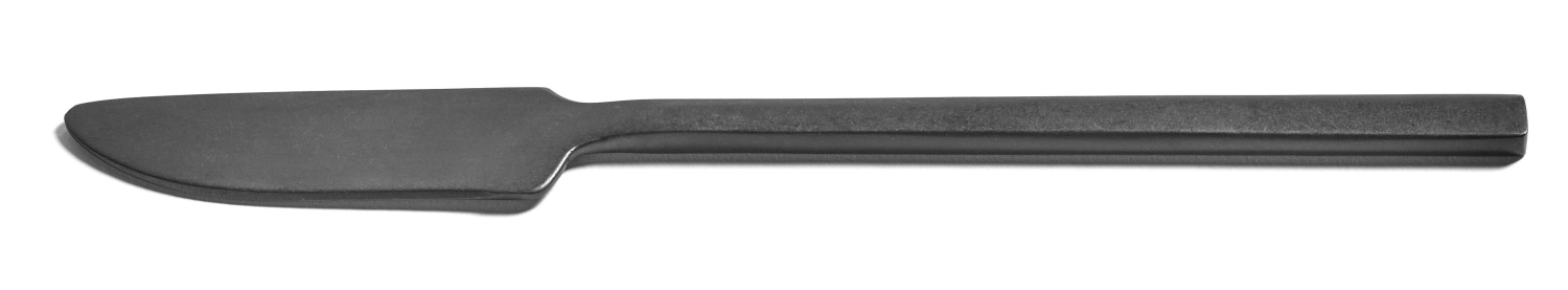 La Mère couteau de table 22x2.3 cm Black Stonewashed