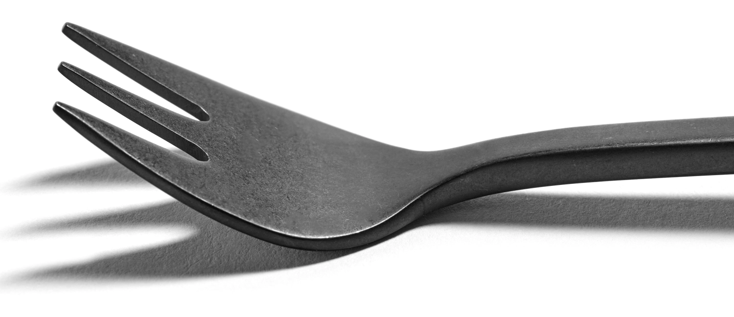 Fourchette de table La Mère 22x3 cm Black Stonewashed