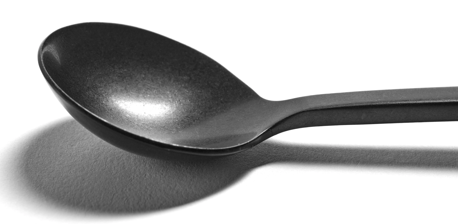 La Mère Tafellöffel 22x4.4 cm Black Stonewashed