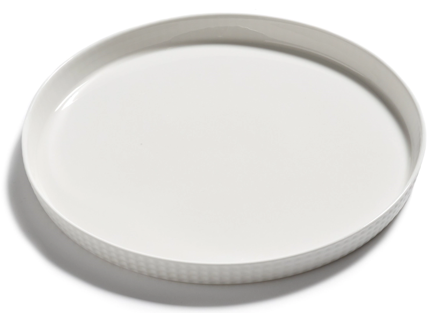 Nido Assiette bord haut L D20 H1.7 cm White