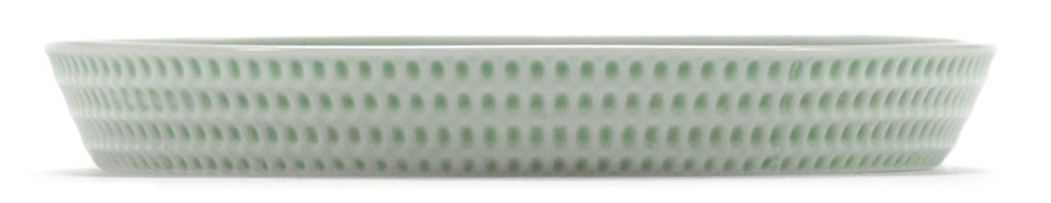Nido Assiette à bord haut XS D10 H1.4 cm Green