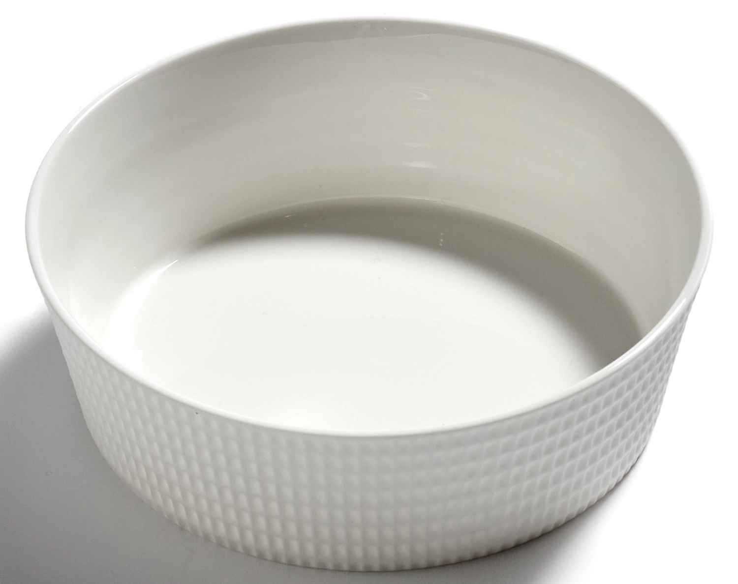 Nido plat de service S D15 H5 cm White