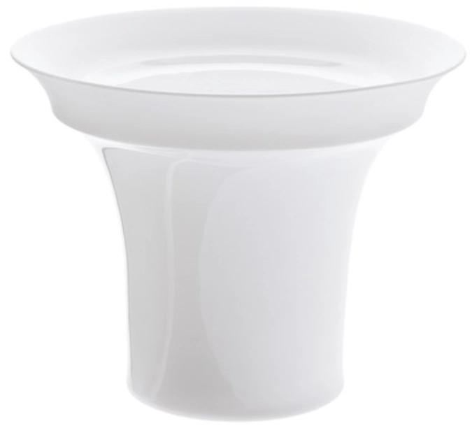 Velvet Coupe à pied plate, grande