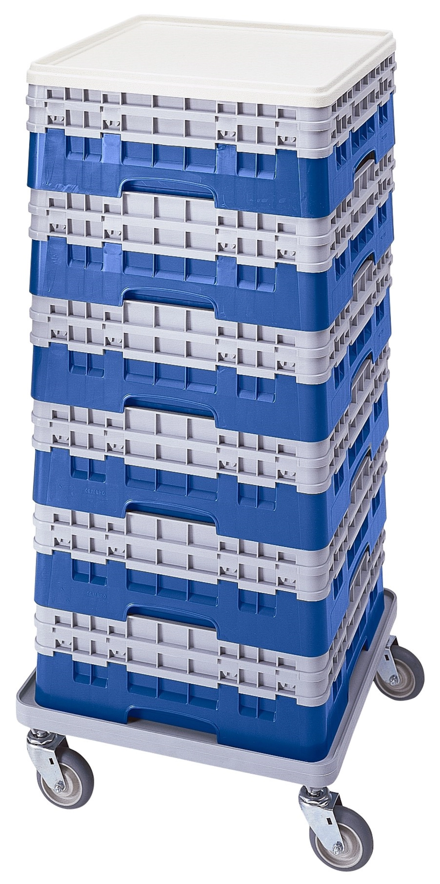 Panier de base Camrack a. 2 extenseurs bleu