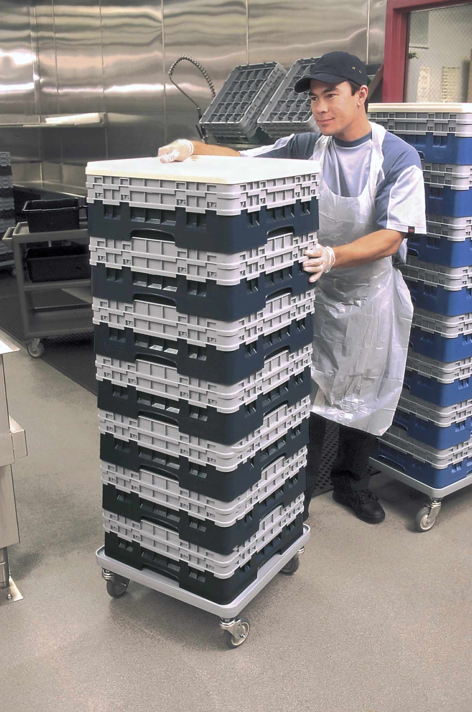 Panier de base Camrack a. 3 extenseurs Noir