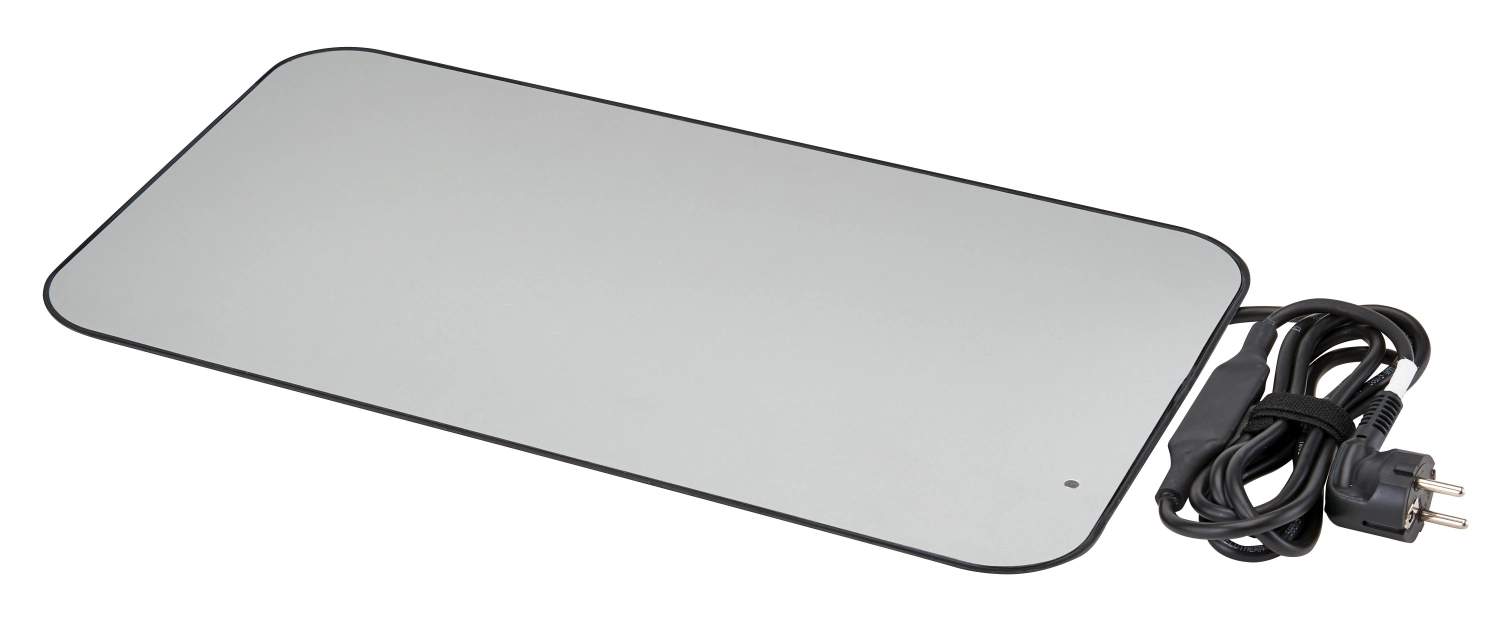 GoHeat Plaque chauffante 200W, 230V EU Argent métallique