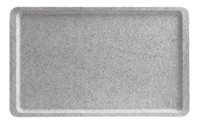 Versa Tablett glatt 53x32.5cm Granit