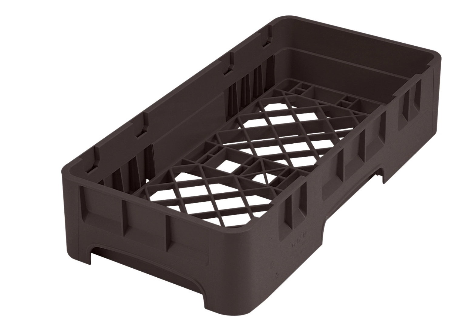 1/2 Panier de base Marron foncé