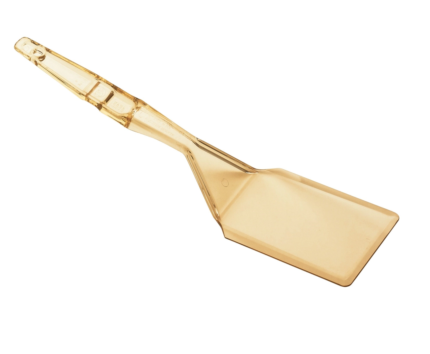 Spatule/rondelle ambre