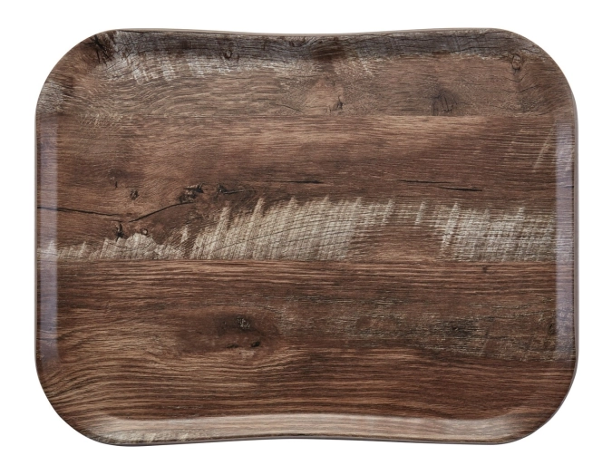 Tray Versa 36x46cm chêne foncé