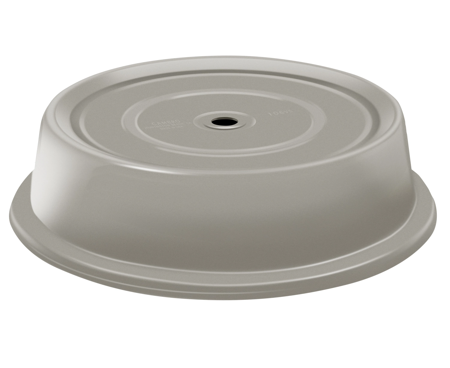 Abdeckhaube 26,4cm Granitgrau
