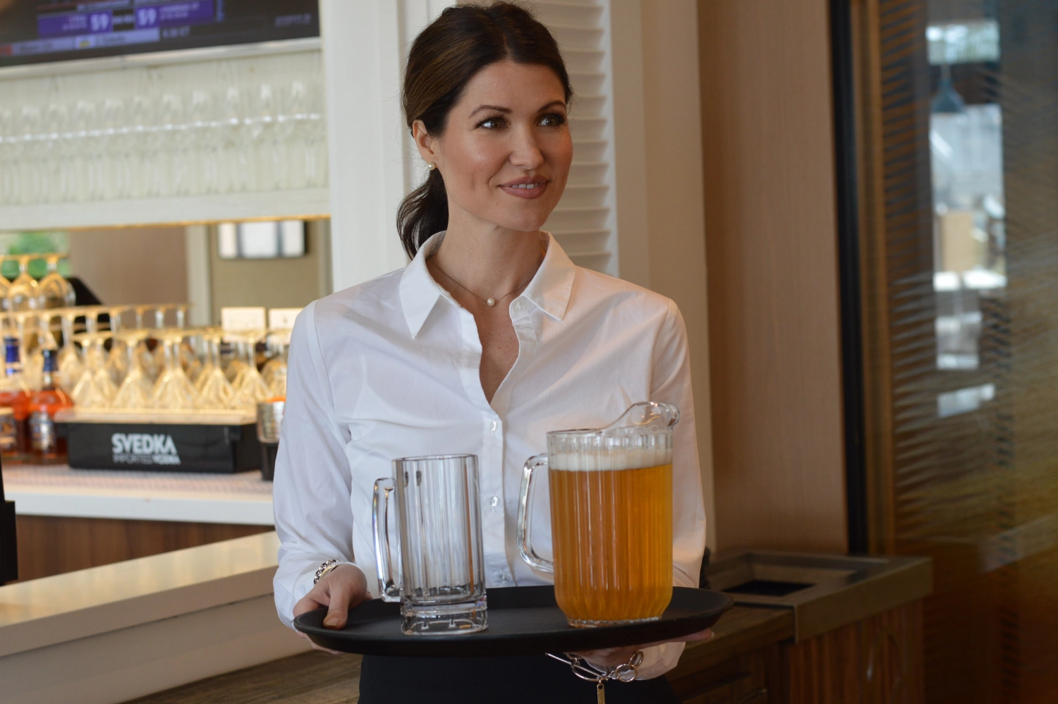 Camtread Tablett Rund 35.5cm rutschfest schwarz