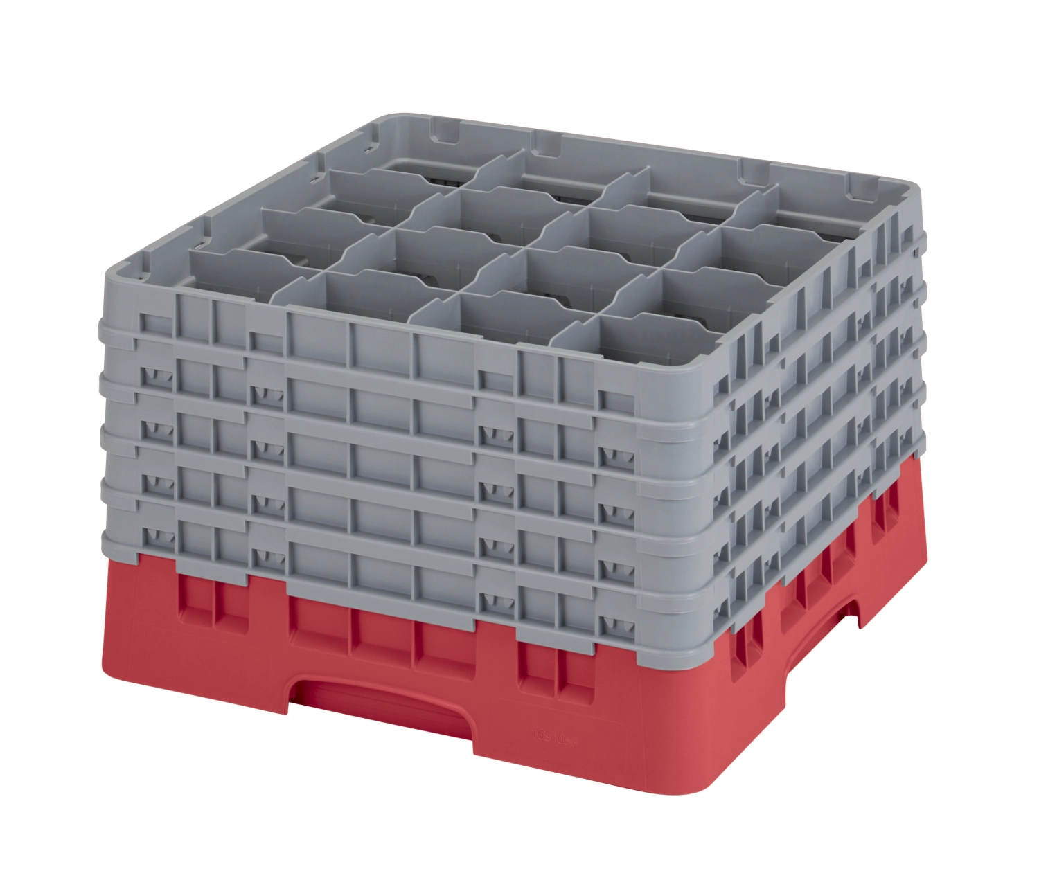 Camrack a. 20 compartiments 27.9cm rouge