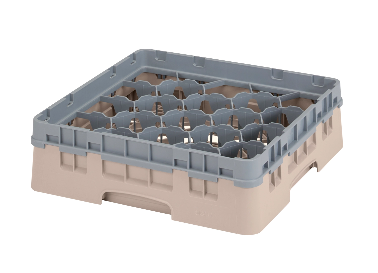 Camrack a. 20 compartiments 9.2cm Beige