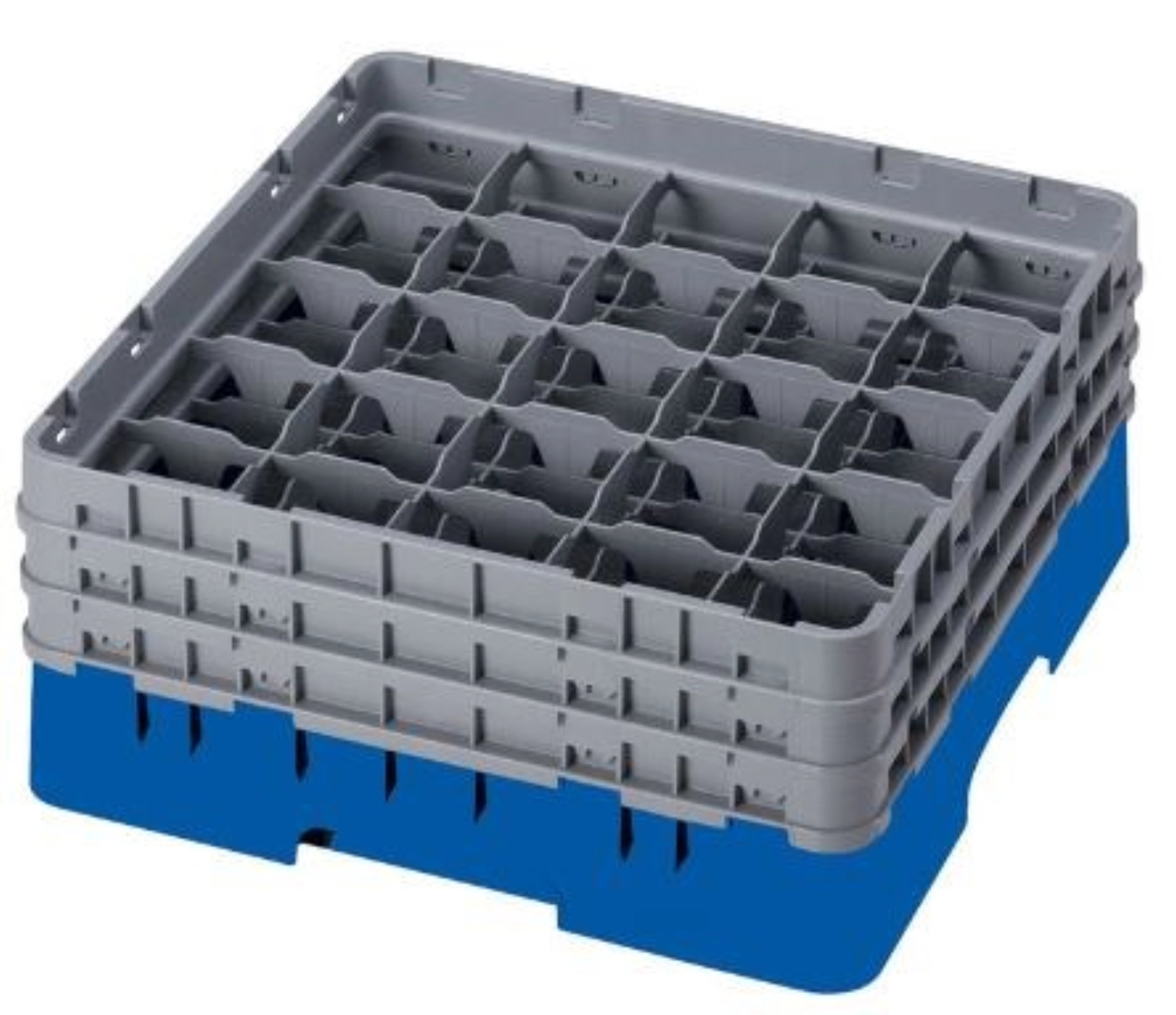 Camrack a. 20 compartiments 19.6cm bleu