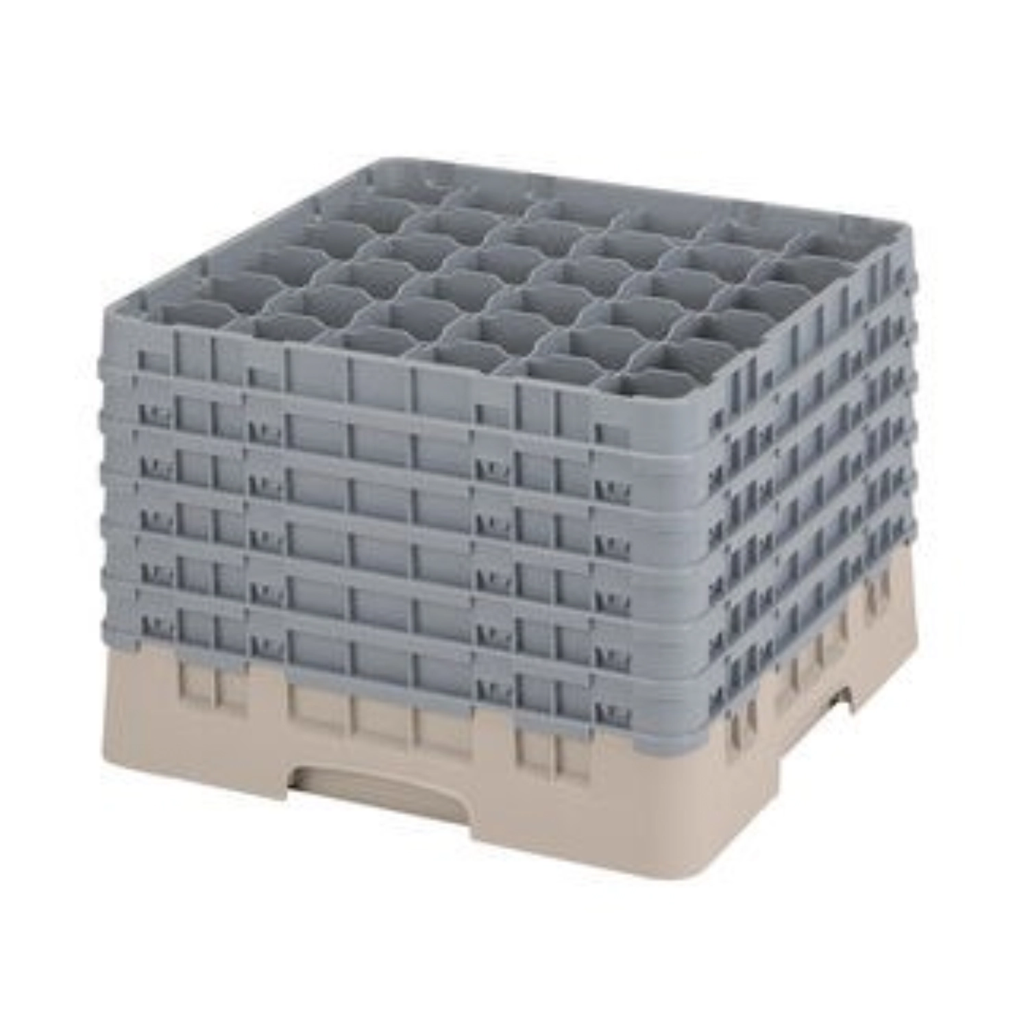 Camrack a. 36 compartiments 32cm Beige