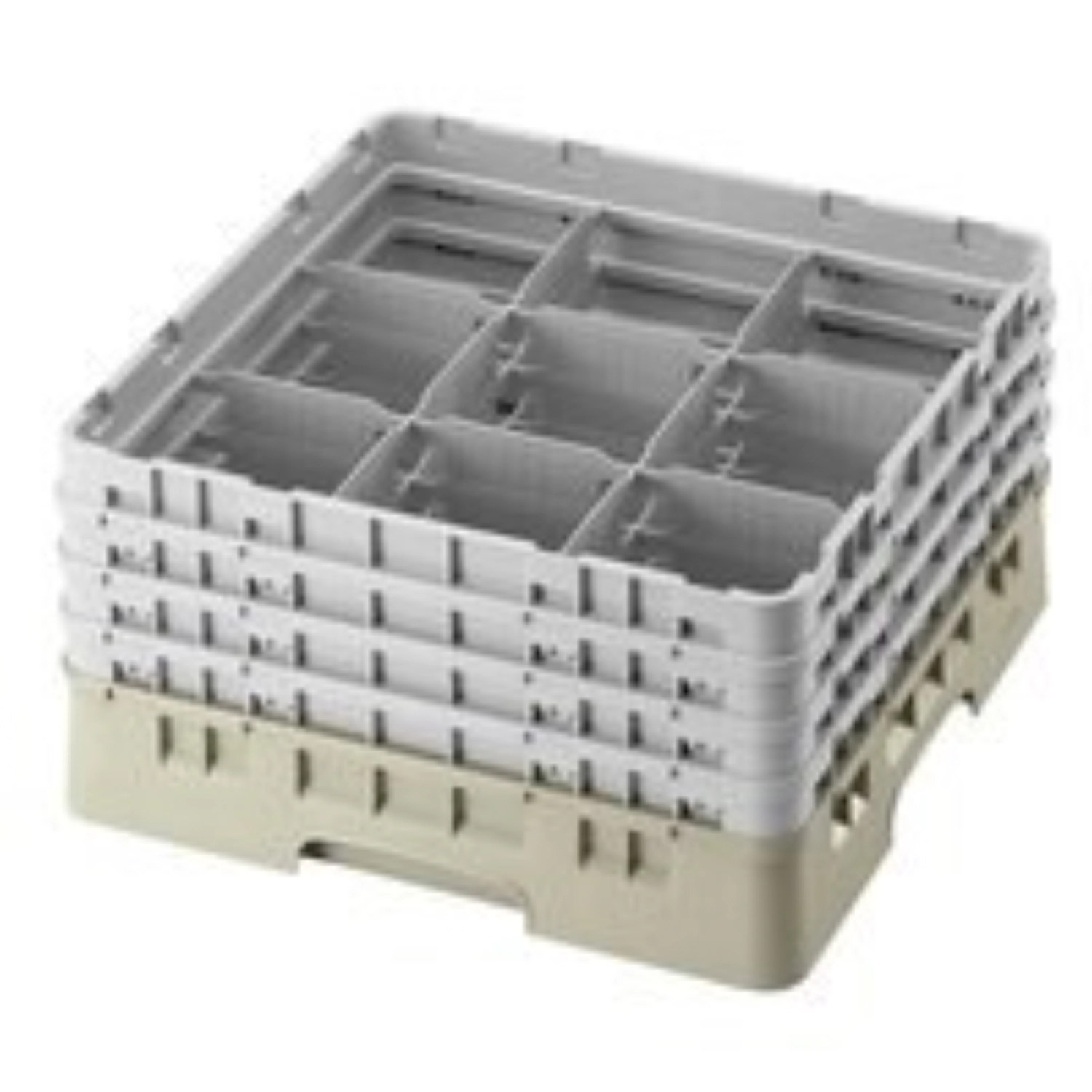Camrack a. 9 compartiments 13.3cm Beige